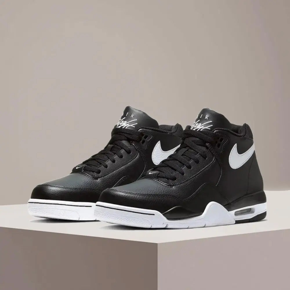 Scarpe da basket retrò Nike Flight Legacy Mid-Top con struttura antiscivolo, resistente e ammortizzata, unisex BQ4212-002