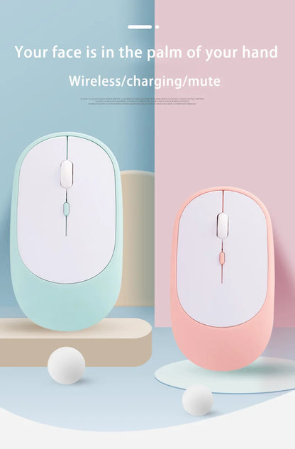Lenovo langaton hiiri USB-ladattava ergonominen säädettävä DPI toimistoon hiljainen 2.4G Bluetooth optinen sähköinen hiiri pelaamiseen ja toimistoon