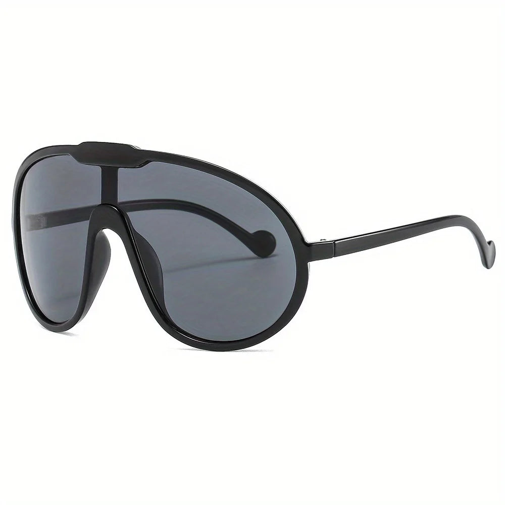 Cycling Oversized Square Sunglasses Women Punk Fashion Big Frame Vintage Sun Glasses Men Shades Retro Gradient Shades UV400