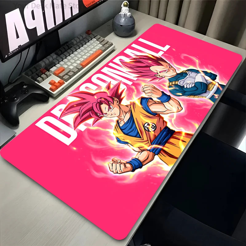Mouse Pad Gamer Dragon Ball Z Computer Large XXL Desk Mat Keyboard Anime Gaming PC Accessories Mousepad DBZ Rubber Carpet