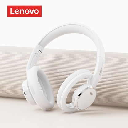 Choice Lenovo Gaming Headset Wireless Bluetooth 6.0 Earphones Foldable Sport Over Ear Headphone with HD Mic Gifts LS116