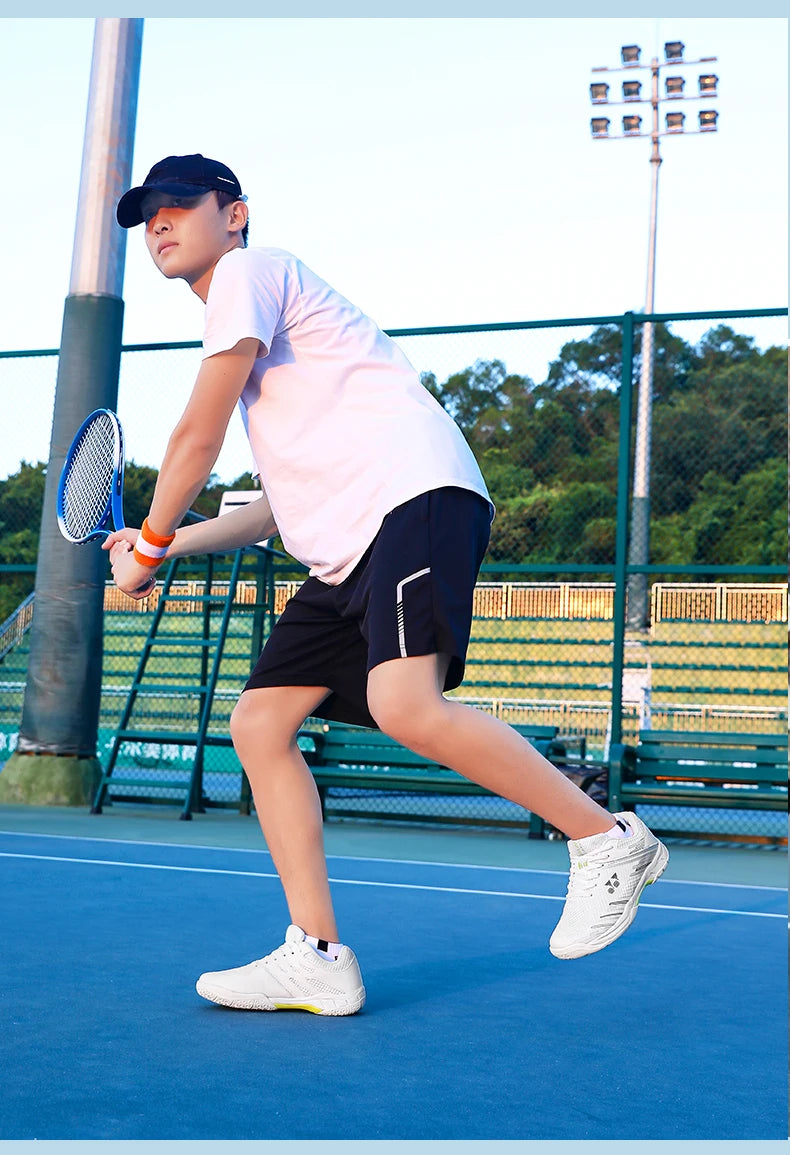 Professional Badminton Shoes Sneakers Mens Breathable Anti-slip Tennis Sport Shoes for Men Women Training Sneakers