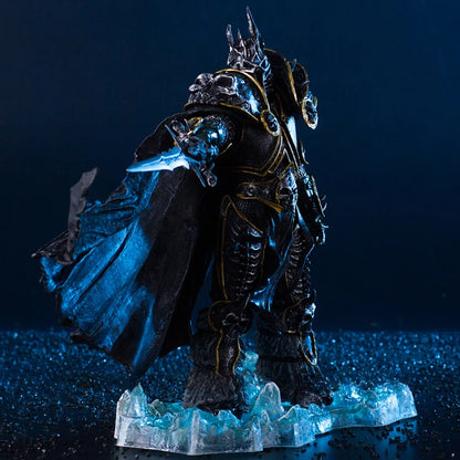 36cm World of Warcraft Game Peripherals 7th Lich King Illidan Stormrage Anime Figure Model Desktop Decoration Gifts Toys Kids