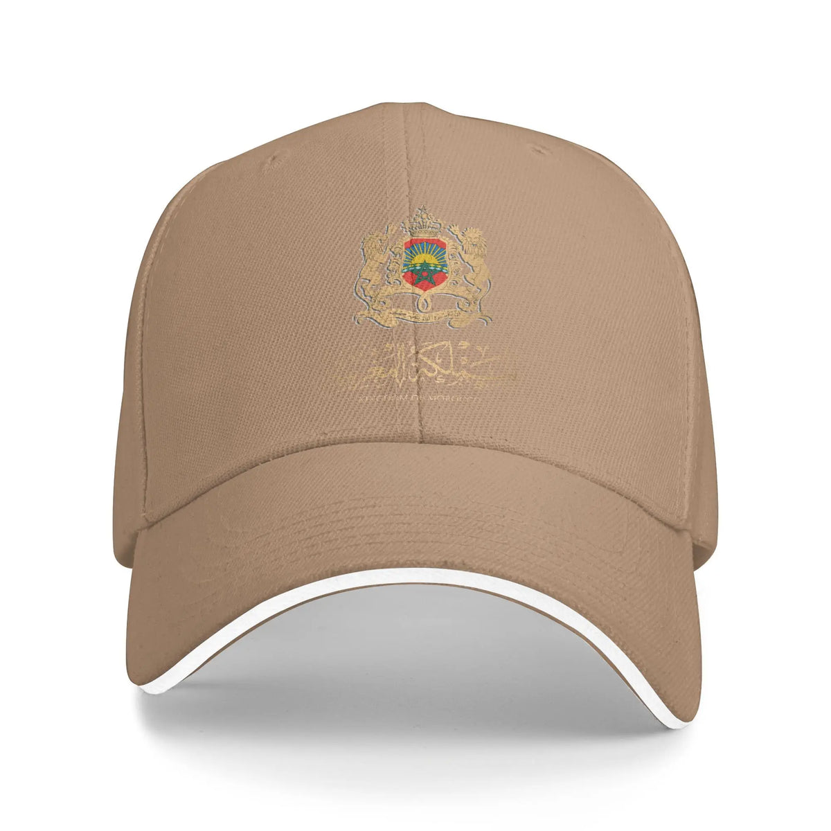 Gorra de béisbol con mapa y bandera de Marruecos, modelo Y2K, gorra tipo «trucker» veraniega para hombre y mujer, ideal para caza y acampada