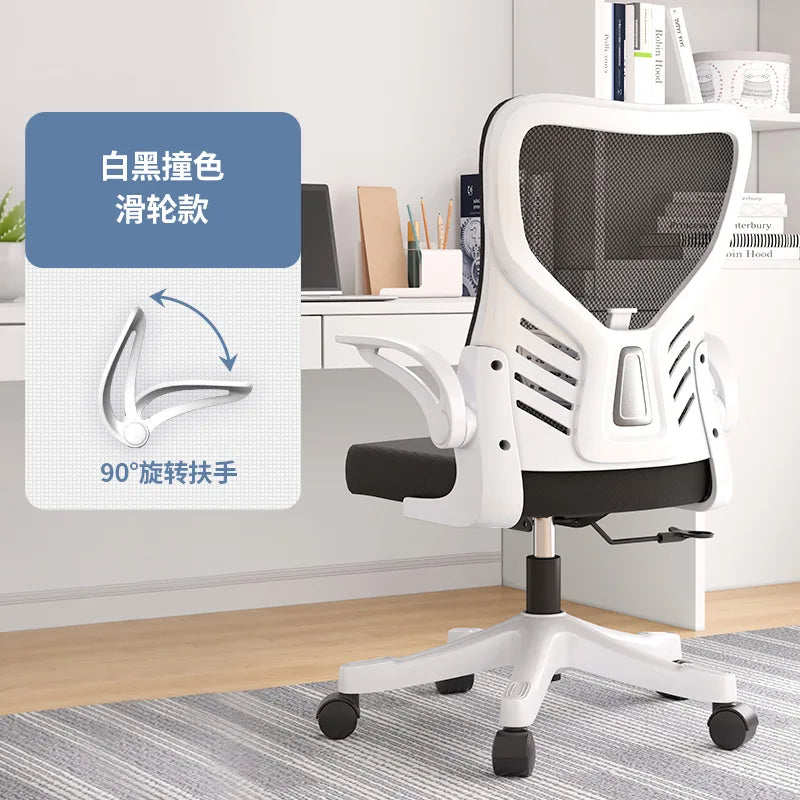 Ergonomic Office Chair Adjustable Computer Desk Chair with Lumbar Support, Mesh Executive Swivel Office Chair for Work, Study & Gaming