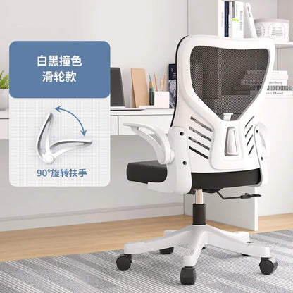 Ergonomic Office Chair Adjustable Computer Desk Chair with Lumbar Support, Mesh Executive Swivel Office Chair for Work, Study & Gaming