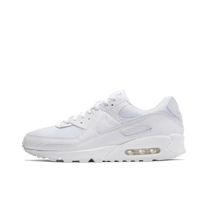 Chaussures de course Nike Air Max 90 pour homme : amorti Air Max, style rétro classique, légères et confortables pour l'entraînement quotidien CN8490-100