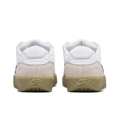 Nike SB Force 58 – wyściełane, oddychające, wytrzymałe, wysokiej jakości niskie buty skateboardowe unisex, szaro-biało-niebieskie, CZ2959-100