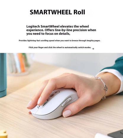 Logitech MX Anywhere 3S Wireless Mouse Bluetooth Ergonomic Mouse for Laptop & Desktop with Silent Clicks and Precision Tracking