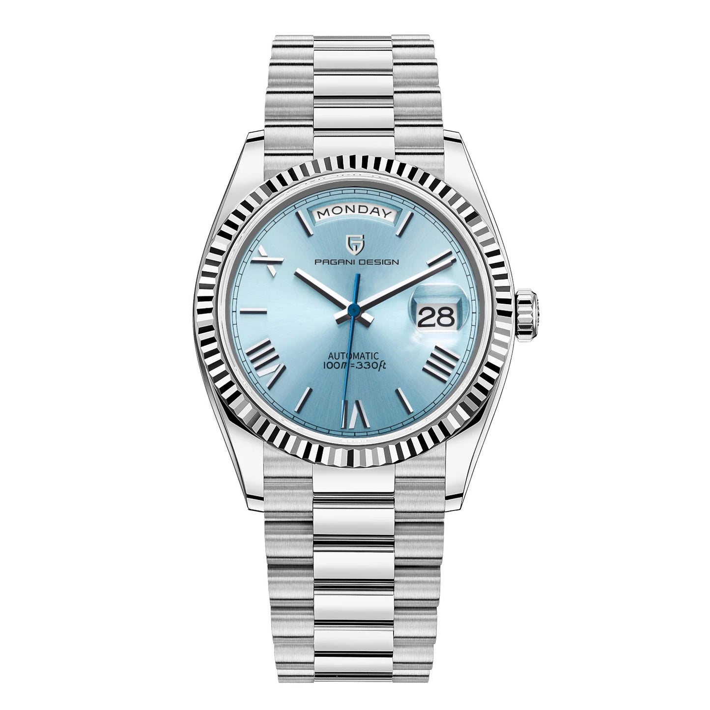 PAGANI DESIGN Men's Watches 2026 New Enamel Dial DD36 Automatic Watch Men Business Waterproof Mechanical Wristwatch For Men Gift