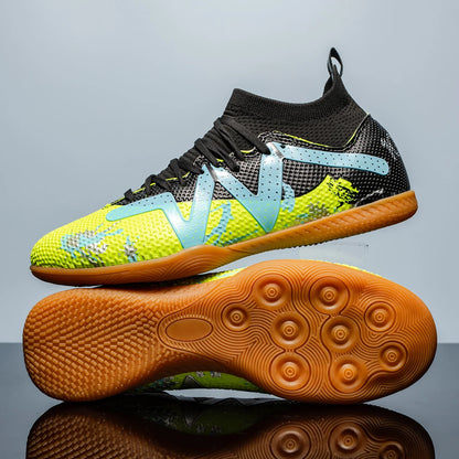 New Men's Football Shoes Society Cleats Professional Soccer Shoes Indoor Fast Football Field Boots Sneakers Boy Original Training