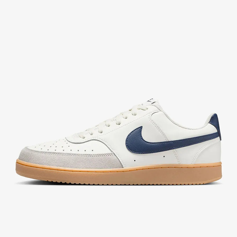 Nike Court Vision 1 Low Next Nature Comfortable, versatile, and durable Low-top court shoe Women's White/Blue DH3158-107