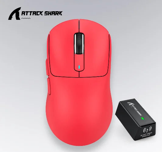 ATTACK SHARK X3 Pro Wireless Gaming Mouse, Tri-Mode Bluetooth & 2.4GHz PAW3395 26000 DPI Lightweight Gaming Mouse with 4KHz Polling Rate