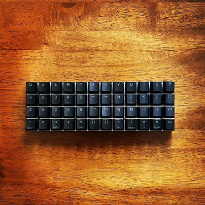 Planck 48 Wired Keyboards Full 1u Orthogonal Inline Keyboard Single Mode Customized Hot-Swap Mechanical Gaming Keyboard Gifts