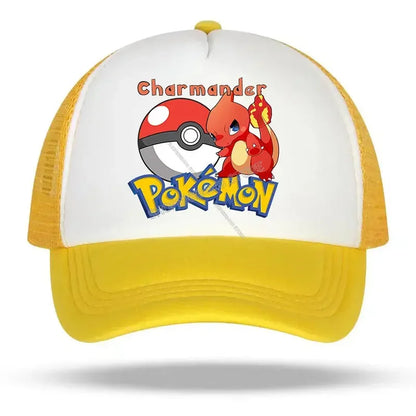 Pokemon Pikachu Baseball Cap Girls Women Hip Hop Yellow Hat Adult Lover Summer Sunhat Parent-child Outdoor Sport Shade Cap Gift