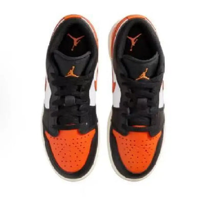 NIKE/Nike, chaussures de basketball à tige basse, modèle AJ1, chaussures de sport rétro pour hommes et femmes, chaussures de skate confortables et décontractées, 553560-081.
