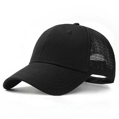 Oversize Trucker-kasket med store masker til mænd med stort hoved – XXL-baseballkasket – åndbar „Dad Hat“ – 58–60 cm, 60–65 cm
