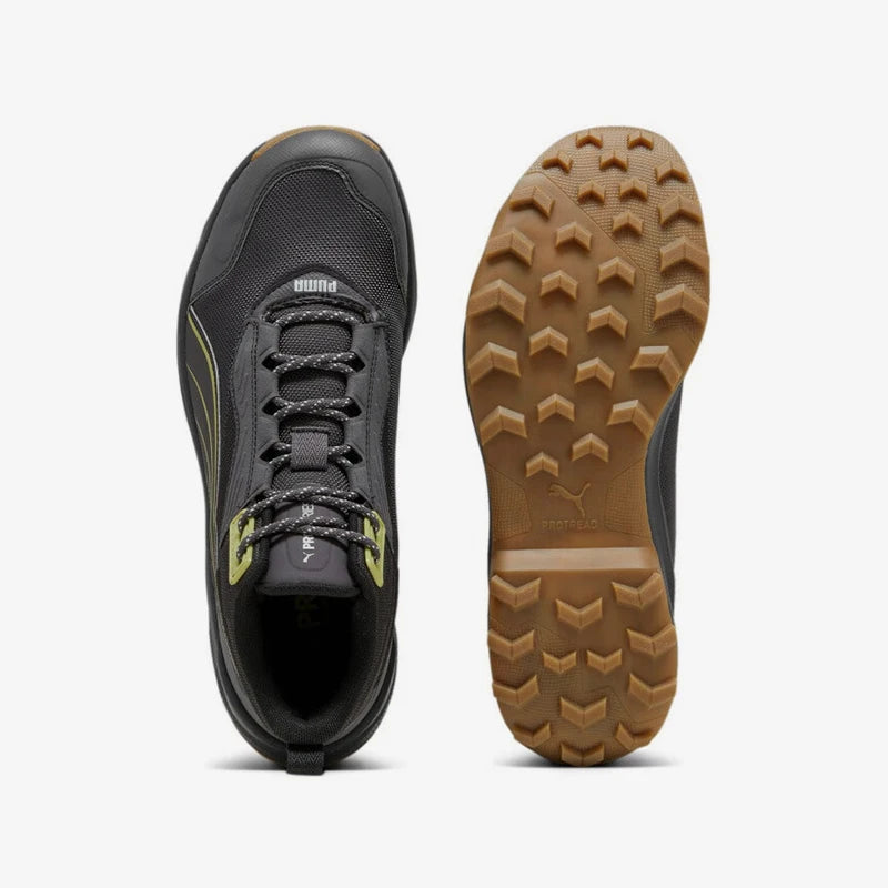 Chaussures de course Puma Authentic OBSTRUCT pour hommes, mi-hautes, avec amorti, élastiques et résistantes à l'usure, 378689-05