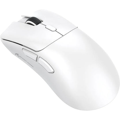 ATTACK SHARK R1 Superlight Wireless Gaming Mouse, 59g Ultra-Light Mouse with PixArt PAW3311 Sensor, 18000 DPI, Tri-Mode Bluetooth & 2.4GHz, 65H Battery