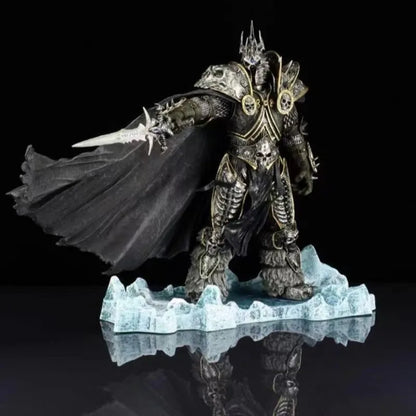 36cm World of Warcraft Game Peripherals 7th Lich King Illidan Stormrage Anime Figure Model Desktop Decoration Gifts Toys Kids