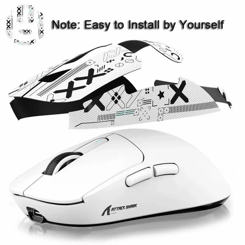ATTACK SHARK X3 Ultra-Light Wireless Gaming Mouse, Tri-Mode Bluetooth & 2.4G, PAW3395 26000 DPI, 55g Rechargeable Gaming Mouse for PC, Mac, PS & Xbox