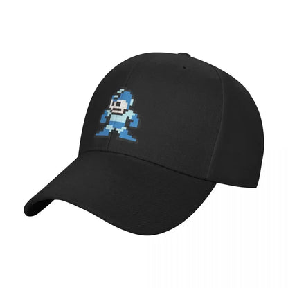 Megaman 8-bits baseballpet, zomerhoed, strandhoed, heren, golfkleding, dames