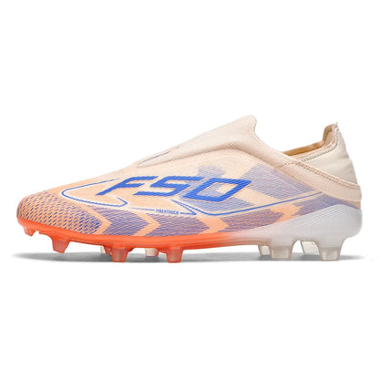 Botas de fútbol para hombre New Society para césped, tenis deportivos para adulto, transpirables y ultraligeras, zapatillas de fútbol para exteriores