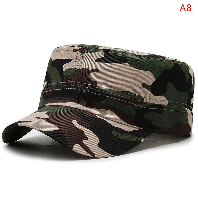 Adjustable Baseball Cap Summer Sunscreen Hat Camouflage Camo Camping Hiking Fishing Caps