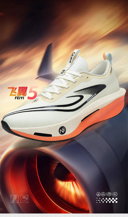 Zapatillas de running con placa de carbono para maratón, deportivas, transpirables, ligeras, cómodas y antideslizantes para hombre y mujer