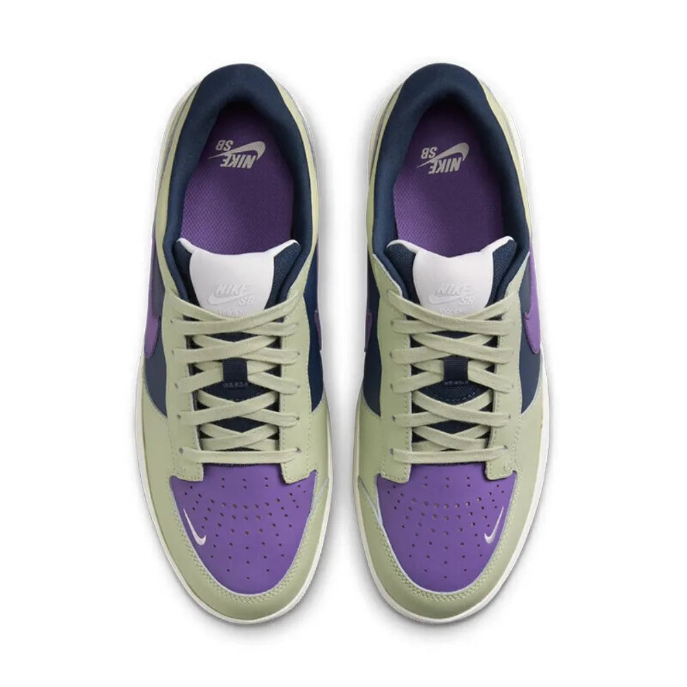 „Nike SB Force 58 PRM L“ unisex riedlentininkų batai iš aukštos kokybės zomšos, patvarūs, klasikinio retro stiliaus, patogūs sportiniai bateliai DV5476-300