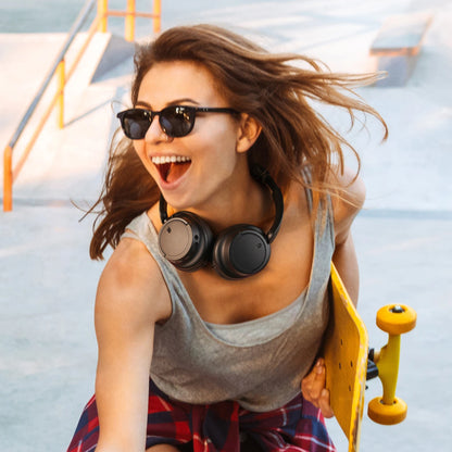 OneOdio EKSA V16 Bluetooth 5.3 Wireless Headphones with Mic, Hi-Res HiFi Over Ear Headset, 90H Battery, Bass Mode, Wired & Wireless Audio