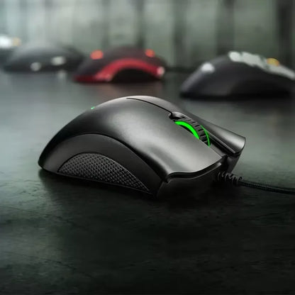 Original Razer Wired Gaming Mouse 6400 DPI Optical Gaming Mouse USB Ergonomic Gaming Mouse for PC, Laptop & Esports