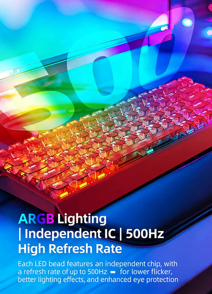 IROK Carotmas Mercury68 Mercury 68 Mercury68 Pro Mercury68 Max RT 0.001mm 8K kabelgebundene magnetische mechanische Gaming-Tastatur