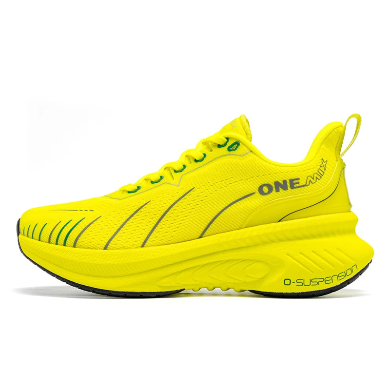 ONEMIX Nuove scarpe da running ammortizzate da uomo, adatte a runner pesanti, stringate, sportive da donna, antiscivolo, outdoor, sneakers atletiche da uomo
