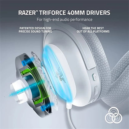 Razer Barracuda X Wireless Gaming Mobile Headset 2022 Model  2.4GHz Wireless + Bluetooth - Lightweight 250g - 40mm Drivers