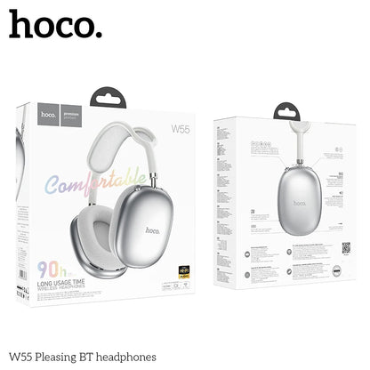 HOCO W55 sur l'oreille Bluetooth écouteur sans fil musique casque micro HiFi Audio casques stéréo son Sport écouteurs 40MM AUX TF