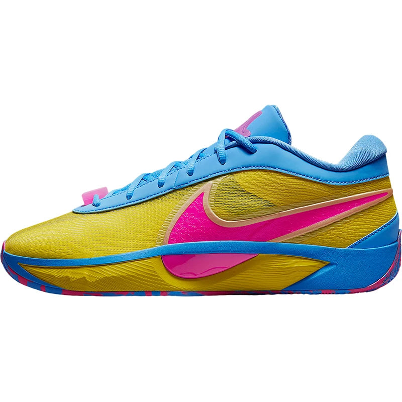 Nike Ufficiali Autentiche Nuove Scarpe da Basket da Uomo Ammortizzate e Resistenti all'Usura HF1819-700