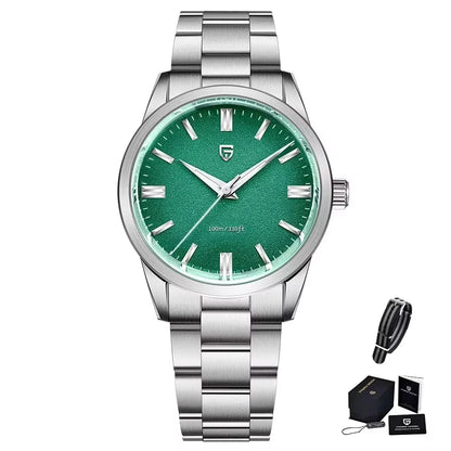 2025 PAGANI DESIGN 38MM Men's Classic Fashion Quartz Watches PD1731 VH31 Mov Stainless Steel Sport Waterproof Clock reloj hombre