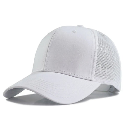 Oversize Trucker-kasket med store masker til mænd med stort hoved – XXL-baseballkasket – åndbar „Dad Hat“ – 58–60 cm, 60–65 cm