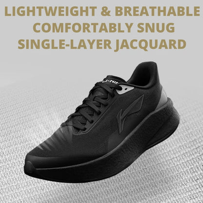 Chaussures de course Li-Ning CHAOYING pour homme, amortissantes, légères et souples, technologie TEMPO BOUNSE, confortables, modèle ARBW007