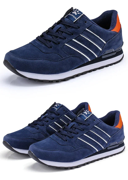 2025 New High Quality Men's Sneakers Leather Casual Shoes Autumn Breathable Men Shoes Male Flat Shoe Men's Casual Shoes