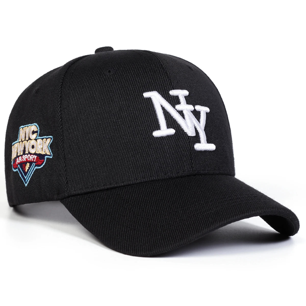Unisex NY Letter Embroidery Baseball Caps Spring Autumn Outdoor Adjustable Casual Hats Sunscreen Hat Sports Cap