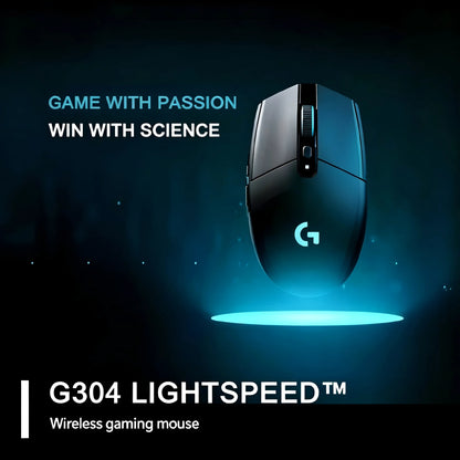 Logitech G304 Wireless Gaming Mouse LIGHTSPEED, Lightweight Ergonomic Wireless Mouse for PC, High-Performance Gaming Mouse