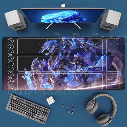 HD Printing playmat League of Mouse Pad Legends Riftbound Series TCG LOL Card 600x350mm office Stitched Edge Board Game Desk Mat