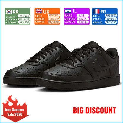 Chaussures de sport décontractées Nike Court Vision pour homme DH2987-002