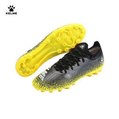 KELME Football Shoes Men's MG Adult Game Short Nails Professional Grass Non-Slip Shock Absorption Training Shoes ZX80121057