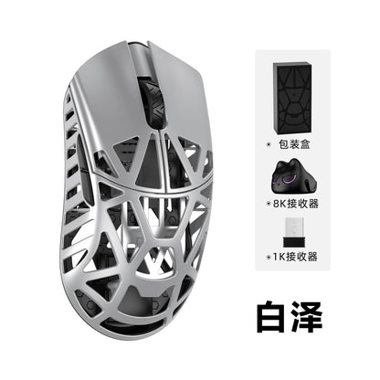 WLMOUSE Beast X Pro Ελαφρύ ασύρματο gaming mouse e-sports από κράμα μαγνησίου 750IPS 8K PAW3950HS 30000DPI χωρίς οπίσθιο φωτισμό