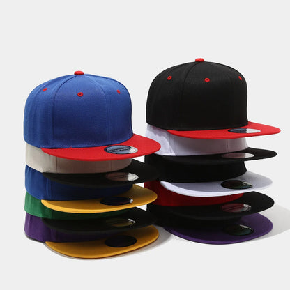Cappellino da baseball a visiera piatta con logo personalizzato stampato o ricamato, cappellino unisex da esterno, cappellino hip hop "Dad Hat", gorras da uomo, cappellino street snapback