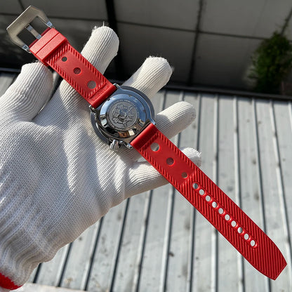 STEELDIVE Popular SD1975 47.5MM Case Red Dial 300M Waterproof AR Sapphire Glass Tuna Dive Mens  NH35 Automatic Watches for You