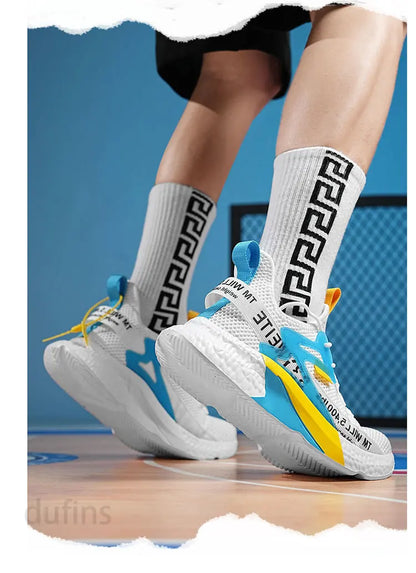 Zapatillas nuevas para hombre, deportivas, ligeras, informales, de moda, para correr, elásticas, de ocio, de malla, de verano, deportivas, de tenis, para hombre, para caminar, talla